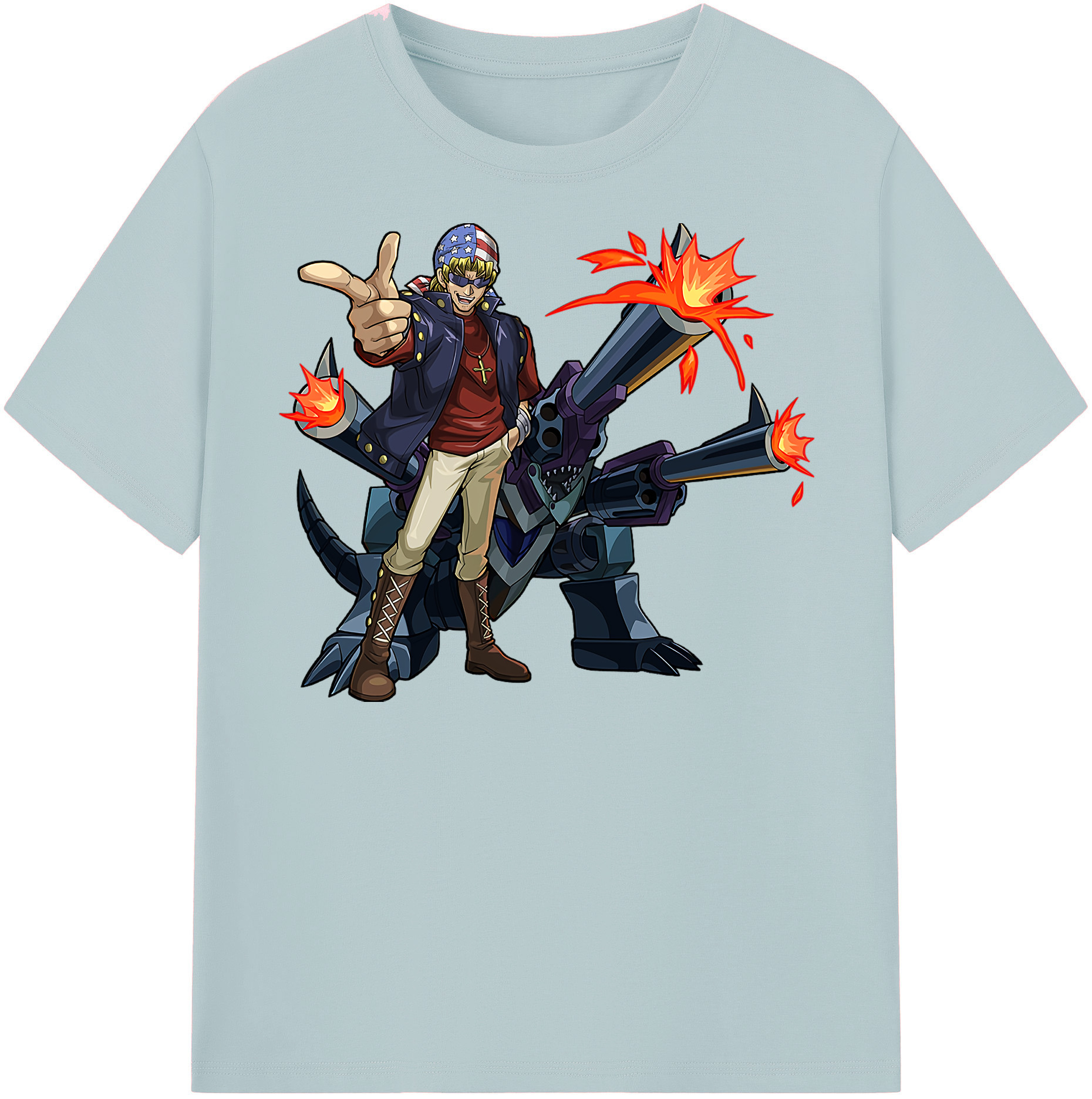 （画像用） 遊☆戯☆王 Yu-Gi-Oh! 綿100％半袖Tシャツ（フロントプリント）